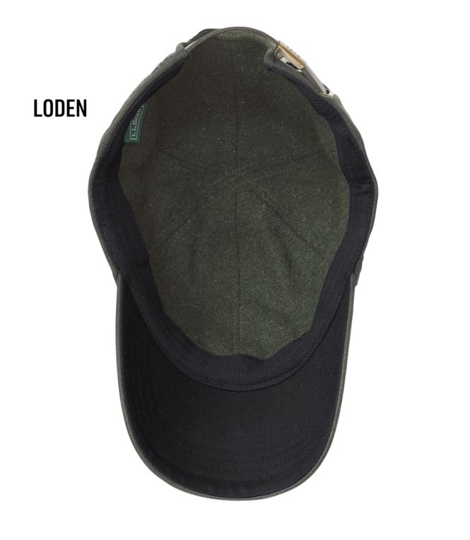 Adults' Wool-Lined Waxed-Cotton Fowler's Cap