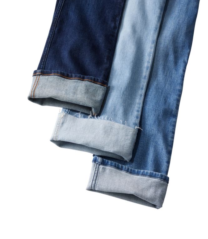 Women's L.L.Bean Everyday Stretch Jeans, High-Rise Mini Bootcut Ankle