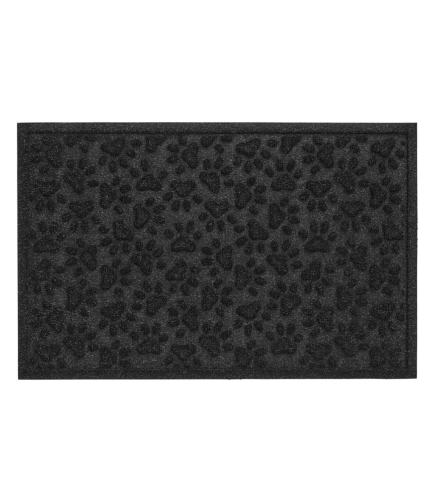 Recycled Waterhog Dog Mat, Scattered Paws