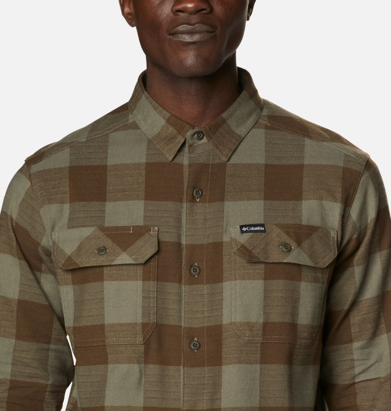 Columbia Men' Flar Gun Stretc Flanne Shirt