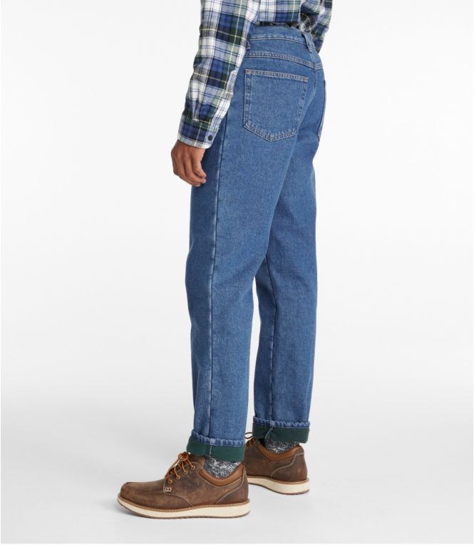 Men's Double L? Jeans, Classic Fit, Fleece-Lined