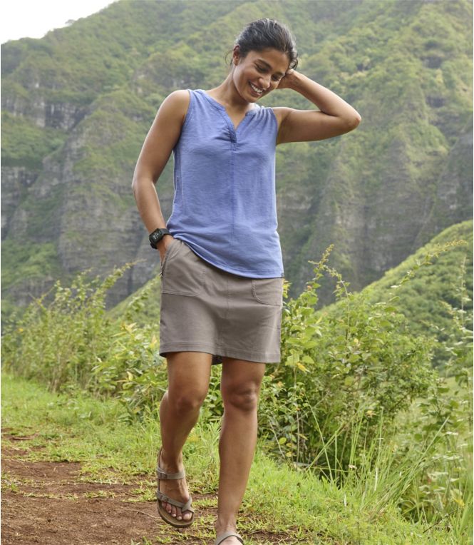 Women's Streamside Tank, Splitneck