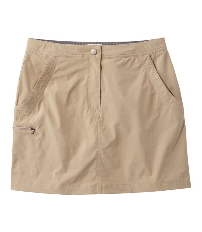 Women's Water-Repellent Comfort Trail Skort, Mid-Rise