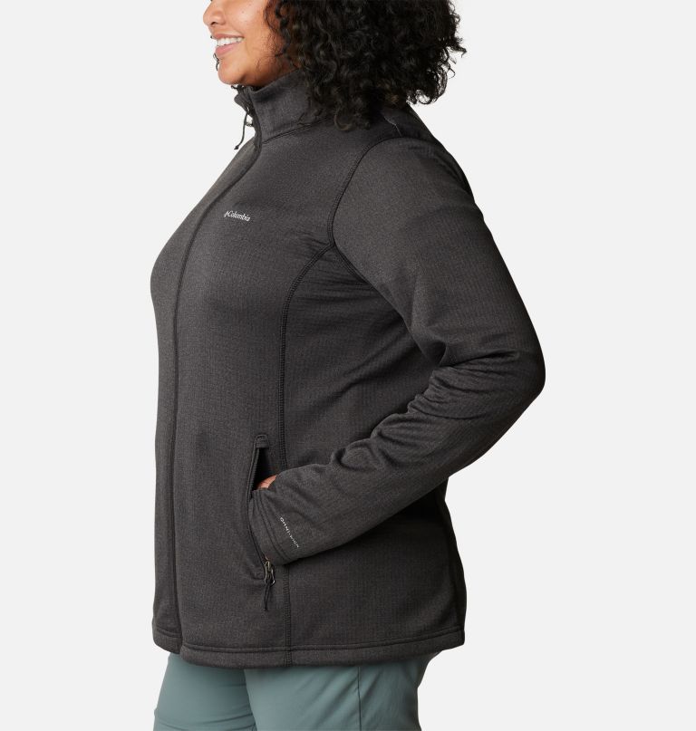 Columbia Women' Par View Gri Ful Zi Fleec Pullove  Plu Size