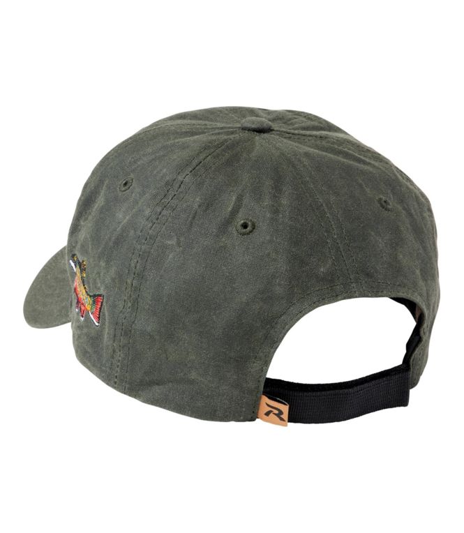 Adults' MIF&W Waxcloth Hat, Brook Trout