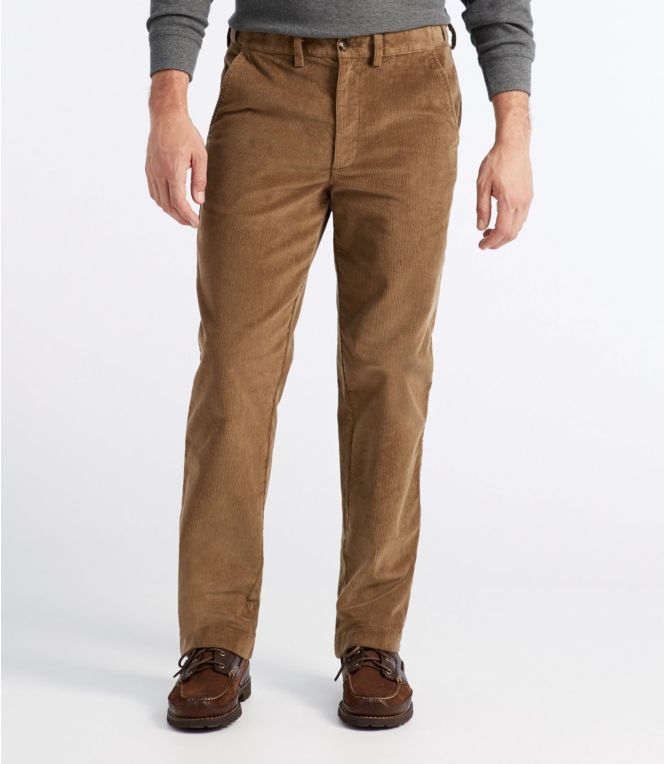 Men's L.L.Bean Stretch Country Corduroy Pants, Natural Fit, Plain Front, Hidden Comfort