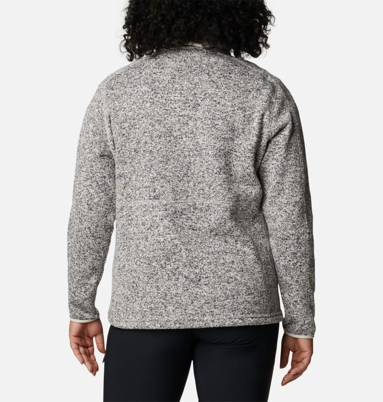 Columbia Women' Sweate Weather Fleec Ful Zi Jacke  Plu Size