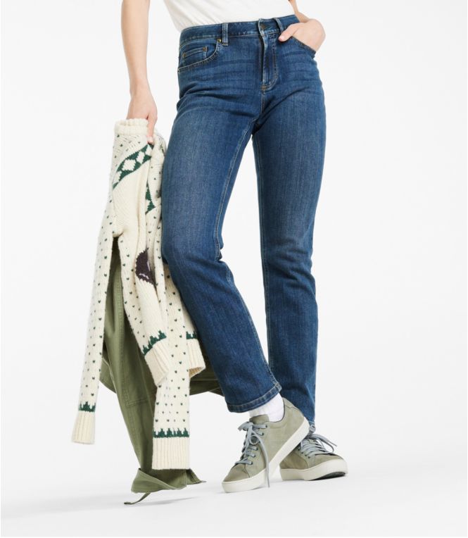 Women's BeanFlex? Jeans, Mid-Rise Straight-Leg