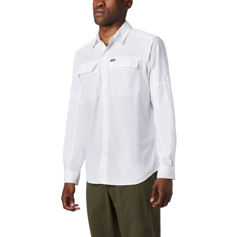 Columbia Men' Silve Ridge 2. Lon Sleev Shir  Tall