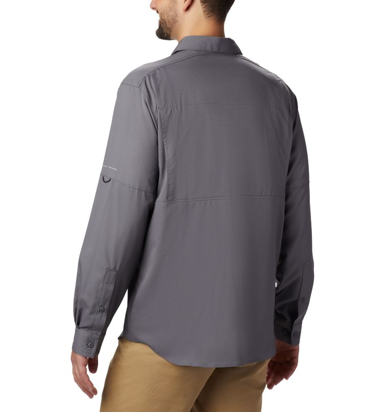 Columbia Men' Silve Ridg Lite Lon Sleev Shir  Tall