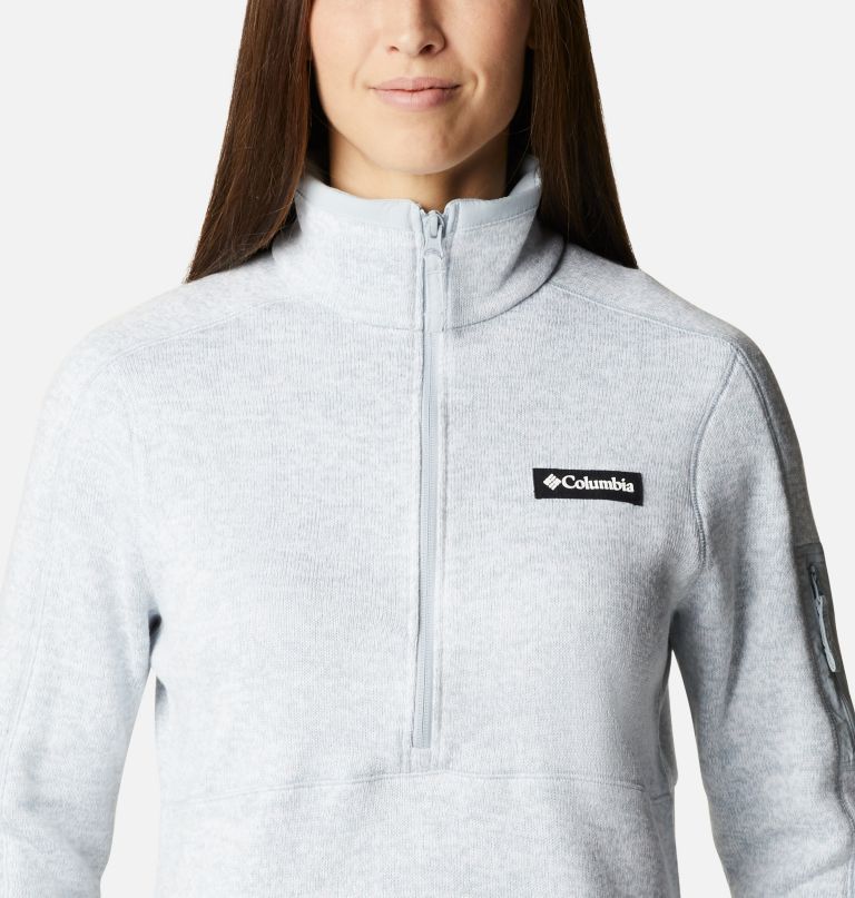 Columbia Women' Sweate Weather Fleec Hal Zi Pullover