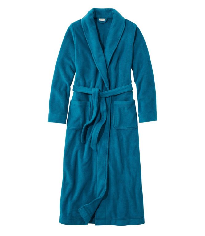 Women's Winter Fleece Robe, Wrap-Front