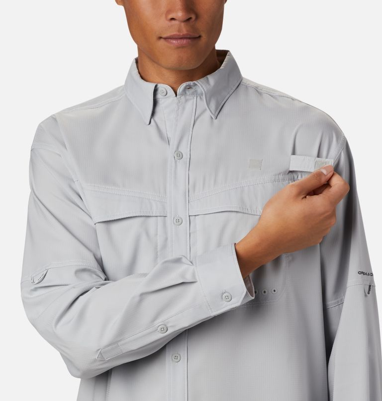 Columbia Men' PF Lo Dra Offshore Lon Sleev Shirt