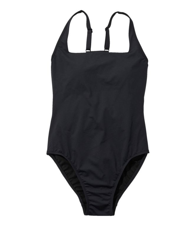Women's New Currents Swimwear, Squareneck Tanksuit
