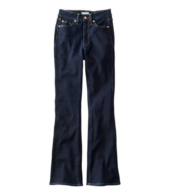 Women's Signature Stretch Jeans, High-Rise Flare