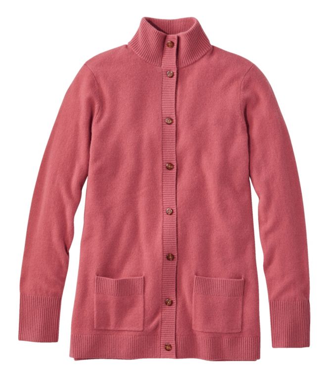 Women's Classic Cashmere Button-Front Cardigan