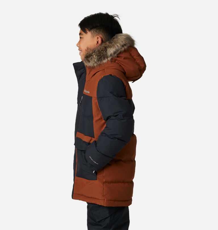 Columbia Boys Marqua Pea Fusion Omni-Heat Infinit Insulate Parka