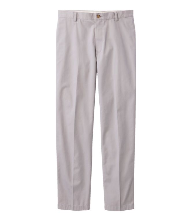 Men's Wrinkle-Free Double L? Chinos, Classic Fit, Plain Front