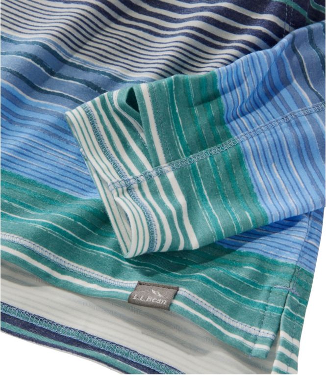 Women's Everyday SunSmart? Hooded Pullover, Long-Sleeve Stripe