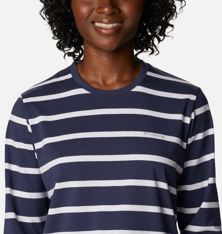 Columbia Women' Su Trek Patter Lon Sleev T-Shirt
