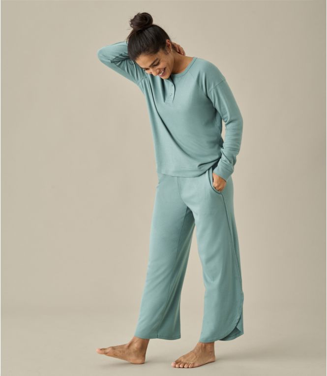 Women's Restorative Sleepwear, Long-Sleeve Henley