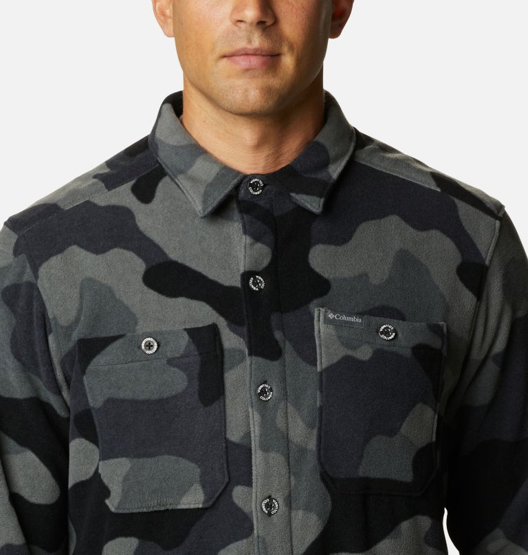 Columbia Men' Flar Gun Fleec Ove Shirt