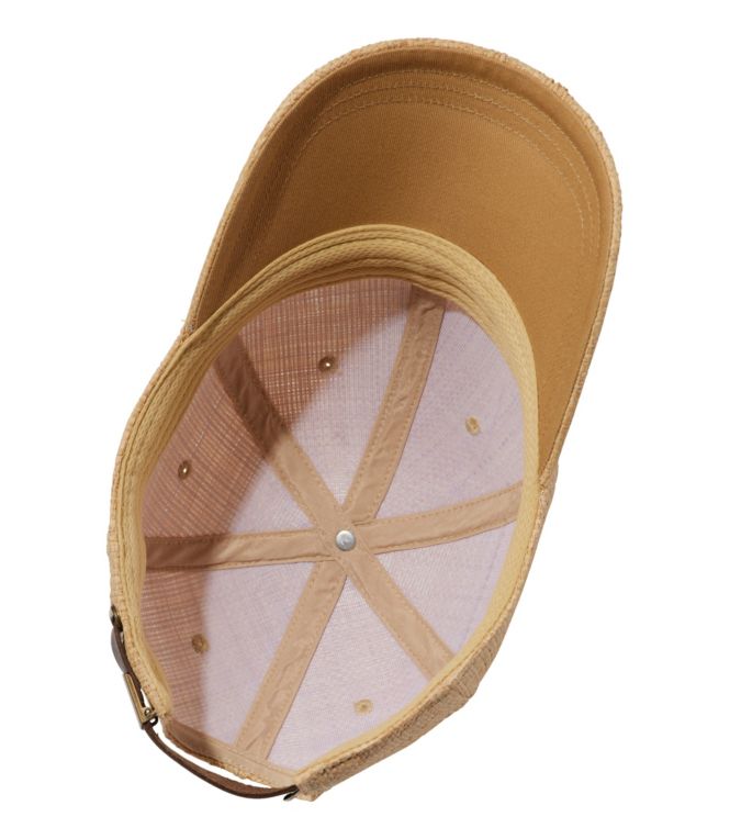 Adults' SunSmart Straw Baseball Cap