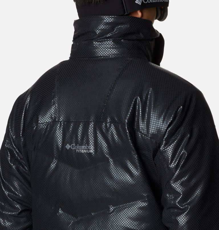 Columbia Men' Powde Keg Blac Dot Dow Jacket