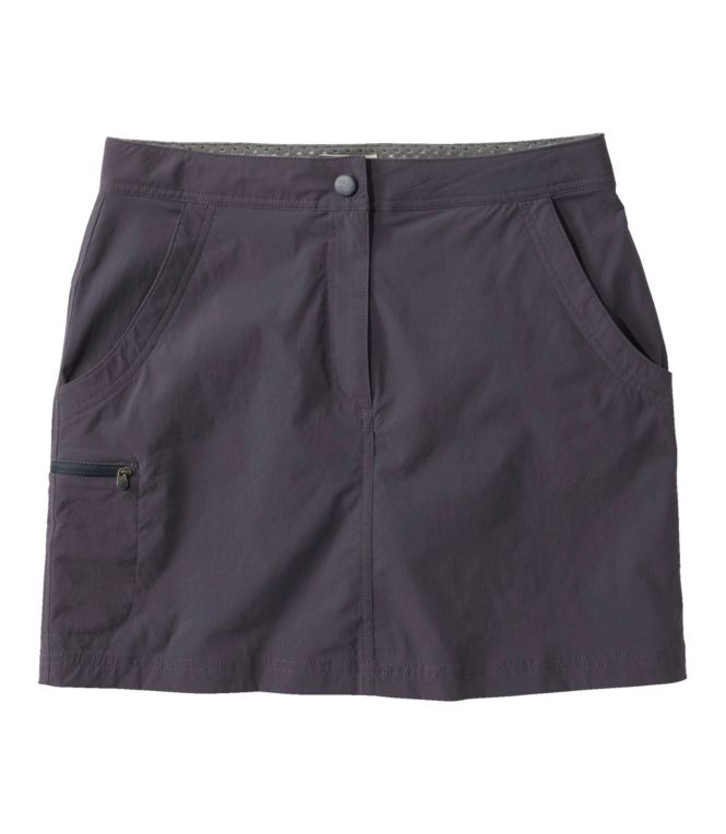 Women's Water-Repellent Comfort Trail Skort, Mid-Rise
