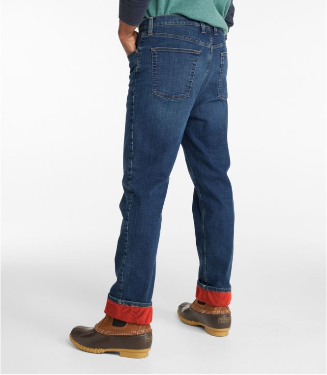 Men's BeanFlex? Jeans, Classic Fit, Fleece-Lined