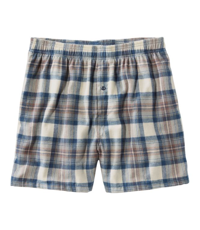 Men's Scotch Plaid Flannel Boxers