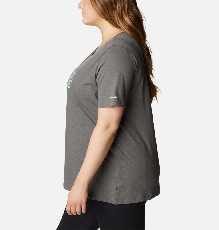 Columbia Women' Bluebir Day Relaxe V Nec Shir  Plu Size