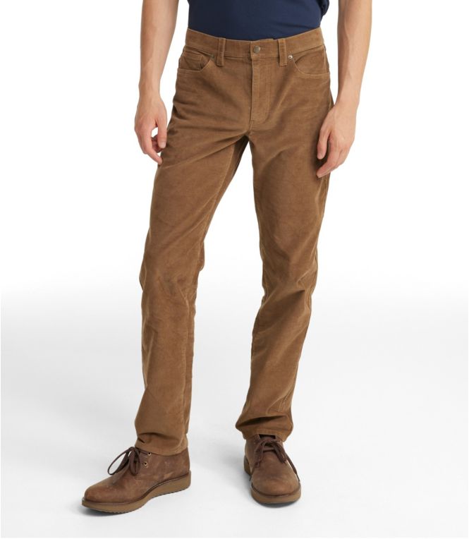 Men's BeanFlex? Corduroy Pants, Five-Pocket, Standard Fit, Straight Leg