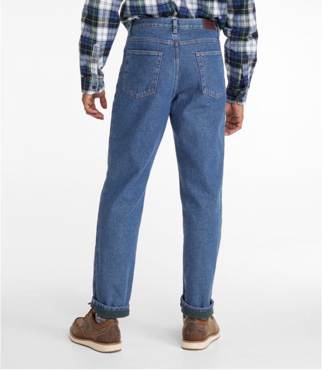 Men's Double L? Jeans, Classic Fit, Fleece-Lined
