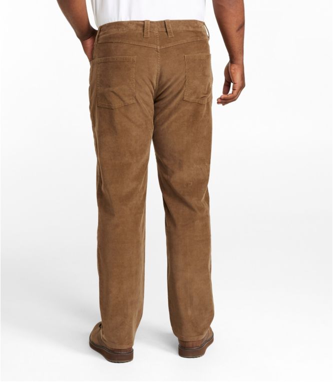 Men's BeanFlex? Corduroy Pants, Five-Pocket, Standard Fit, Straight Leg