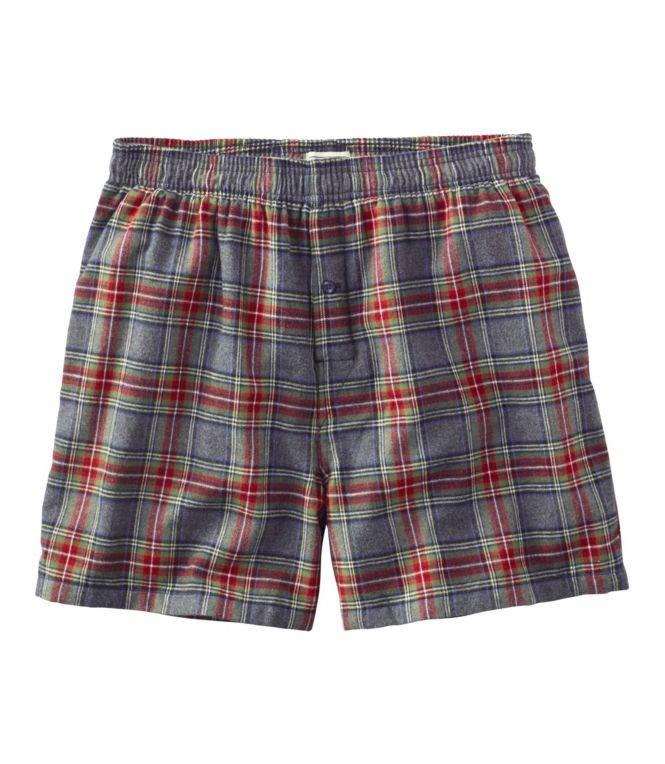 Men's Scotch Plaid Flannel Boxers