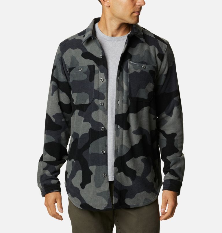 Columbia Men' Flar Gun Fleec Ove Shirt
