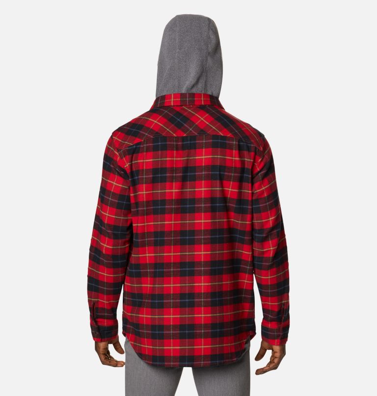 Columbia Men' Flar Gun Stretc Flanne Hoodie