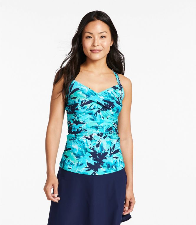 Women's Shaping Swimwear, Tankini Top Print