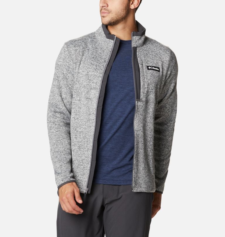 Columbia Men' Sweate Weathe Fleec Ful Zi Jacke  Tall