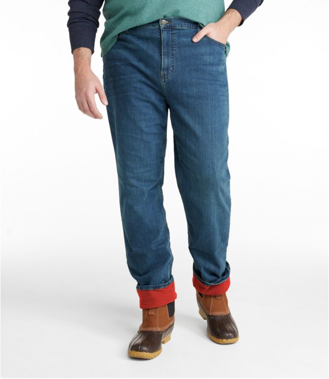 Men's BeanFlex? Jeans, Classic Fit, Fleece-Lined
