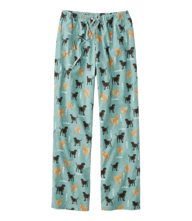 Women's L.L.Bean Flannel Sleep Pants, Print