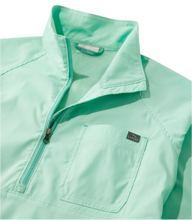 Women's Everyday SunSmart? Woven Shirt, Quarter-Zip Pullover