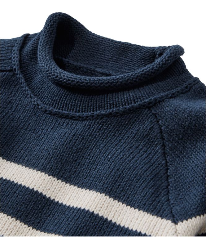 Women's Signature Original Cotton Sweater, Rollneck Novelty