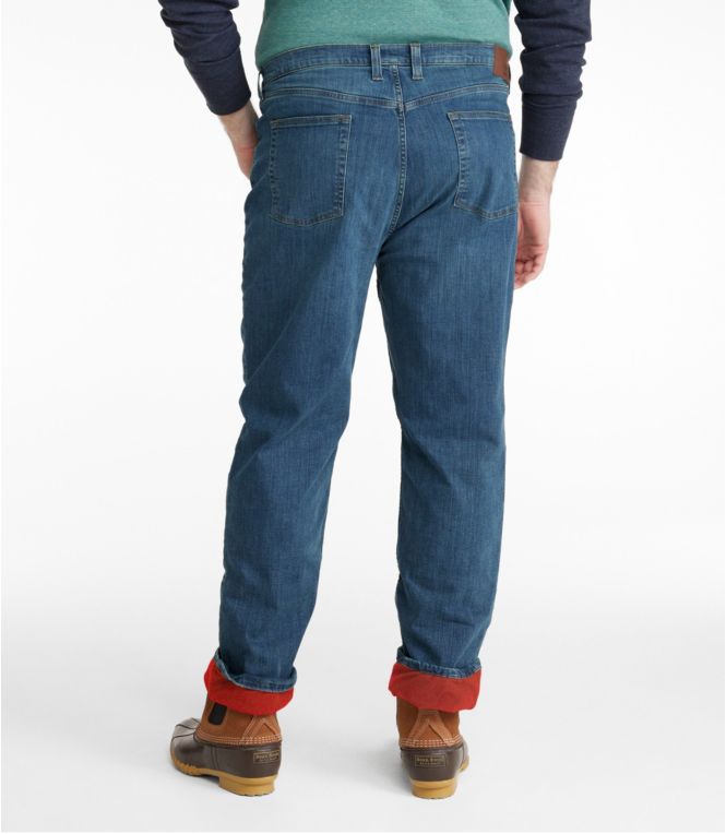 Men's BeanFlex? Jeans, Classic Fit, Fleece-Lined