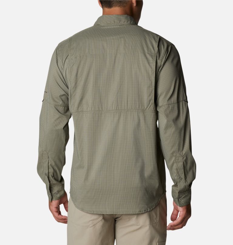 Columbia Men' Silve Ridg Lit Plaid Lon Sleev Shirt