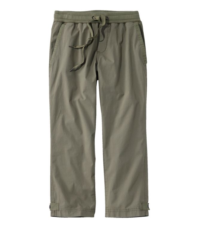 Women's Stretch Ripstop Pull-On Capri Pants, Slim-Leg