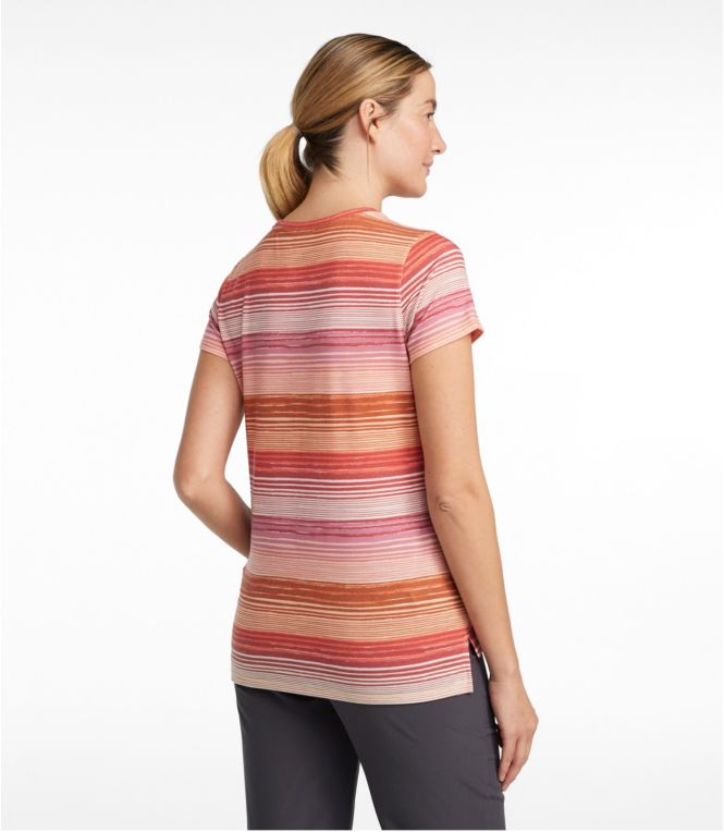 Women's Everyday SunSmart? Tee, Short-Sleeve Stripe