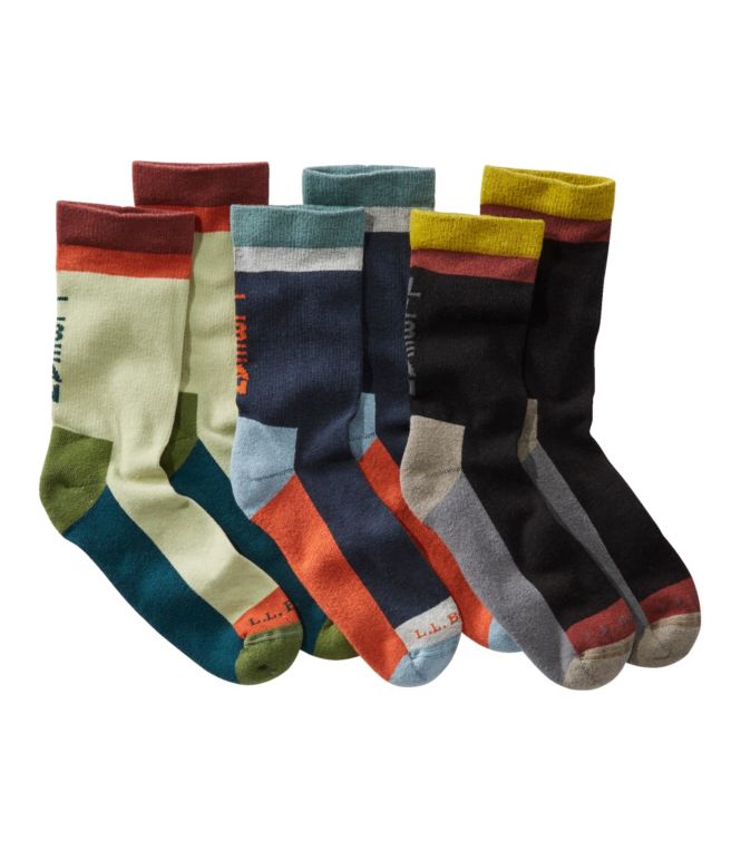 Adults' Wicked Soft Cotton Socks Gift Set, 3 Pairs