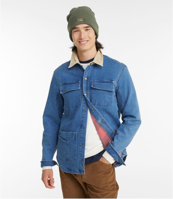 Men's Signature Lined Denim Shirt Jac